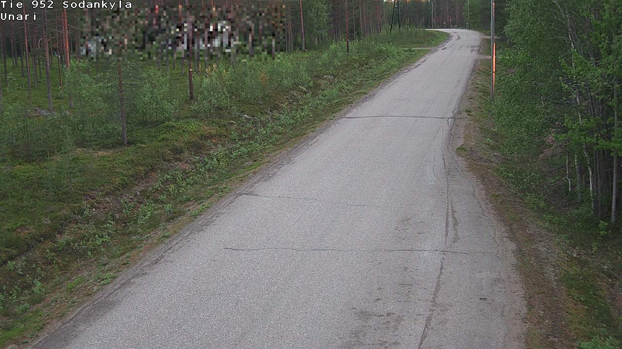 Kelikamerat Kuva Tie 952 SodankyläI Unari, Sodankylä, Lappi