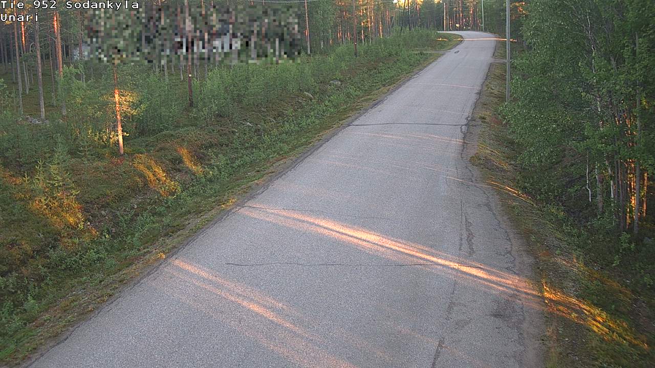 Kelikamerat Kuva Tie 952 SodankyläI Unari, Sodankylä, Lappi