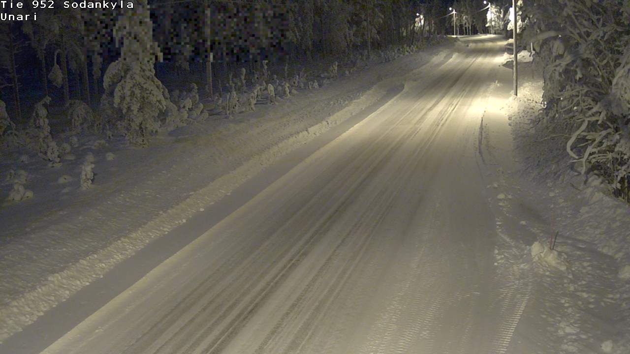 Kelikamerat Kuva Tie 952 SodankyläI Unari, Sodankylä, Lappi