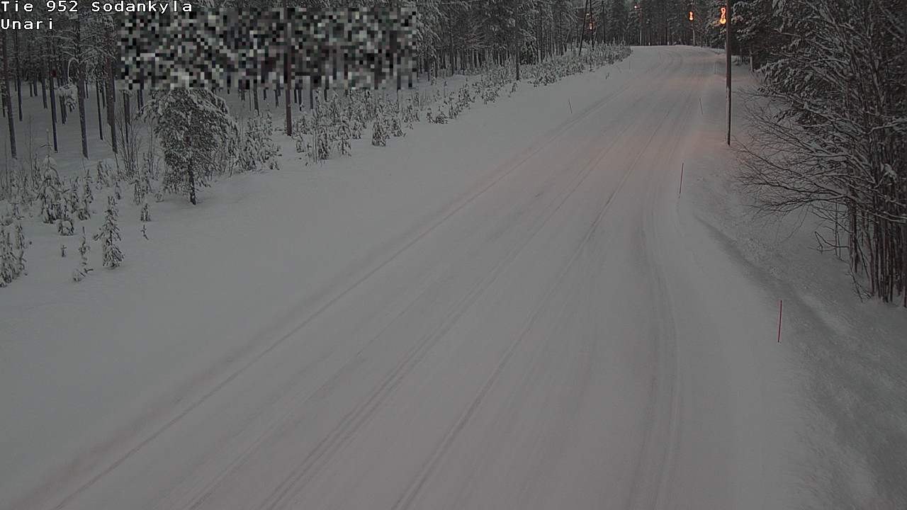 Kelikamerat Kuva Tie 952 SodankyläI Unari, Sodankylä, Lappi