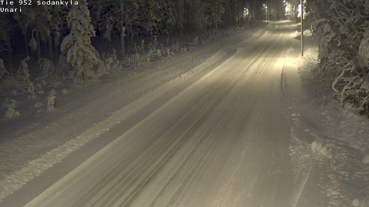 Kelikamerat Kuva Tie 952 SodankyläI Unari, Sodankylä, Lappi