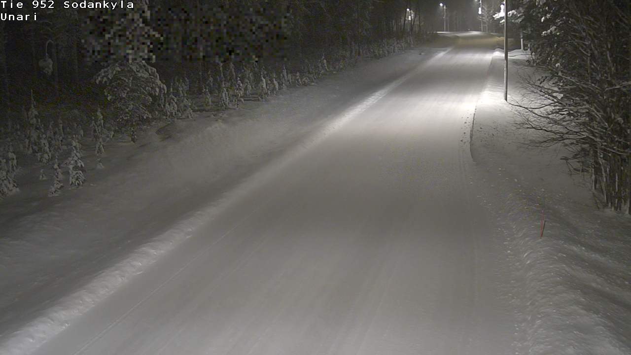 Kelikamerat Kuva Tie 952 SodankyläI Unari, Sodankylä, Lappi