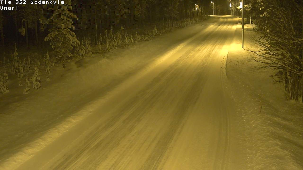 Kelikamerat Kuva Tie 952 SodankyläI Unari, Sodankylä, Lappi