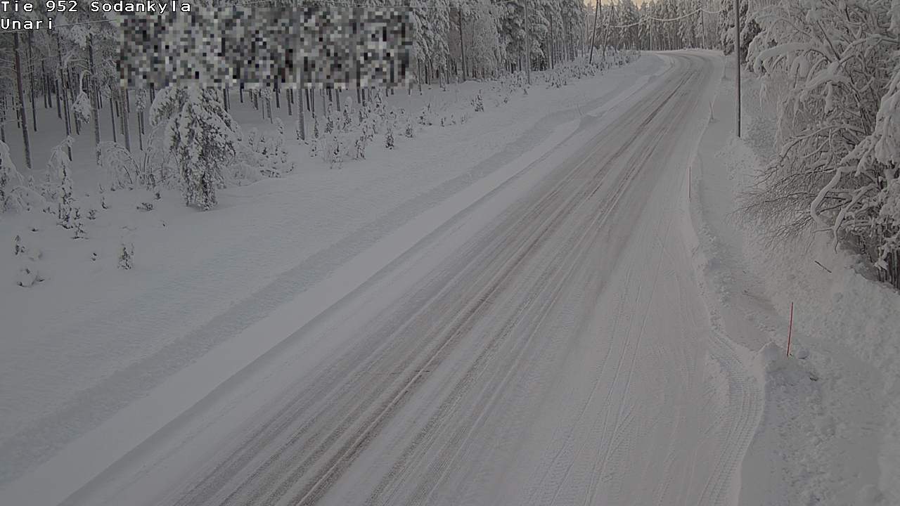 Kelikamerat Kuva Tie 952 SodankyläI Unari, Sodankylä, Lappi