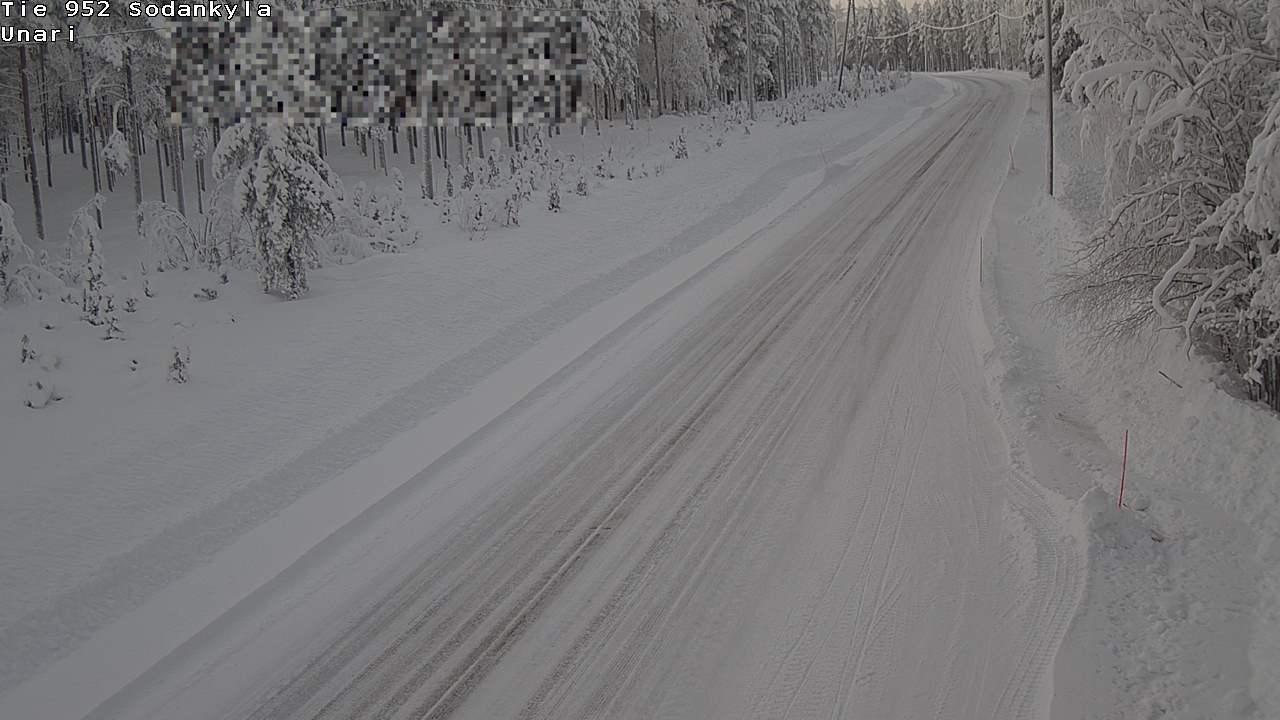 Kelikamerat Kuva Tie 952 SodankyläI Unari, Sodankylä, Lappi