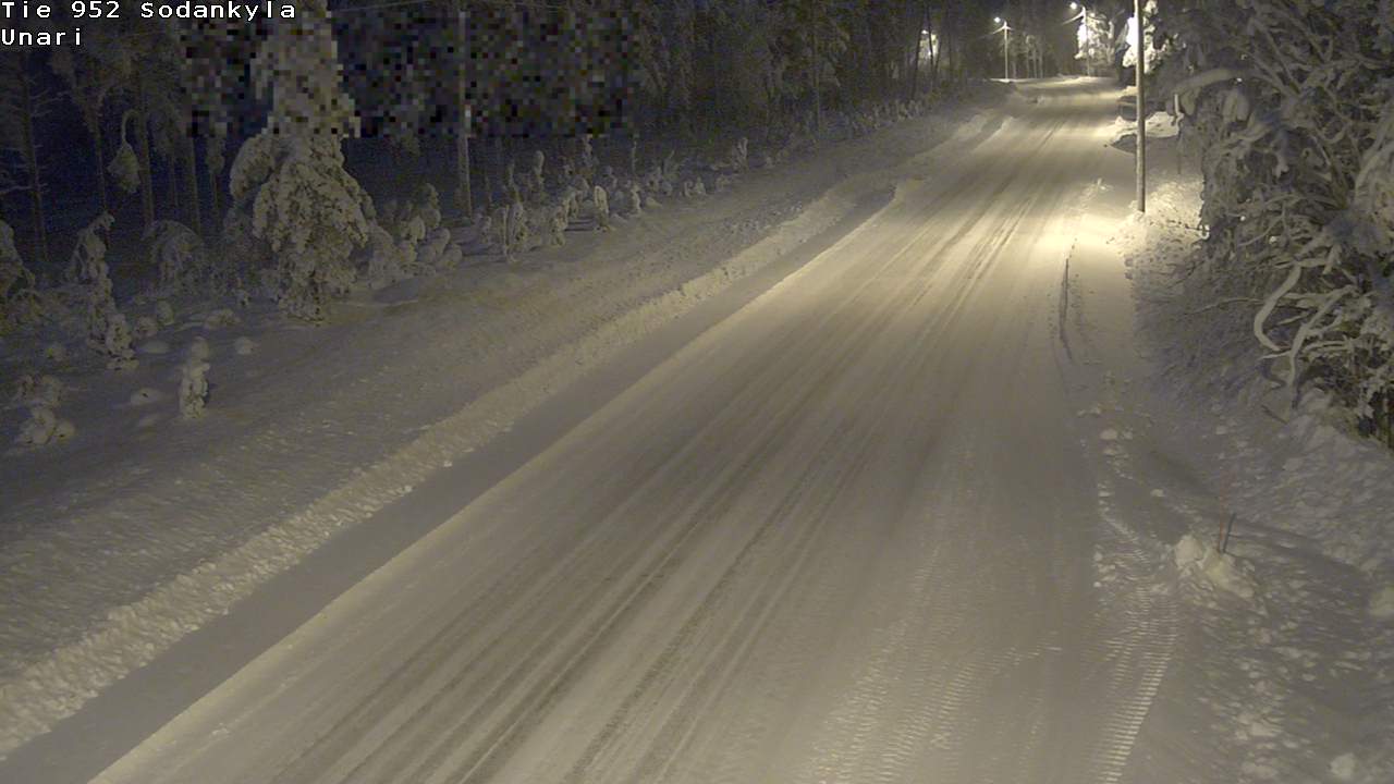 Kelikamerat Kuva Tie 952 SodankyläI Unari, Sodankylä, Lappi