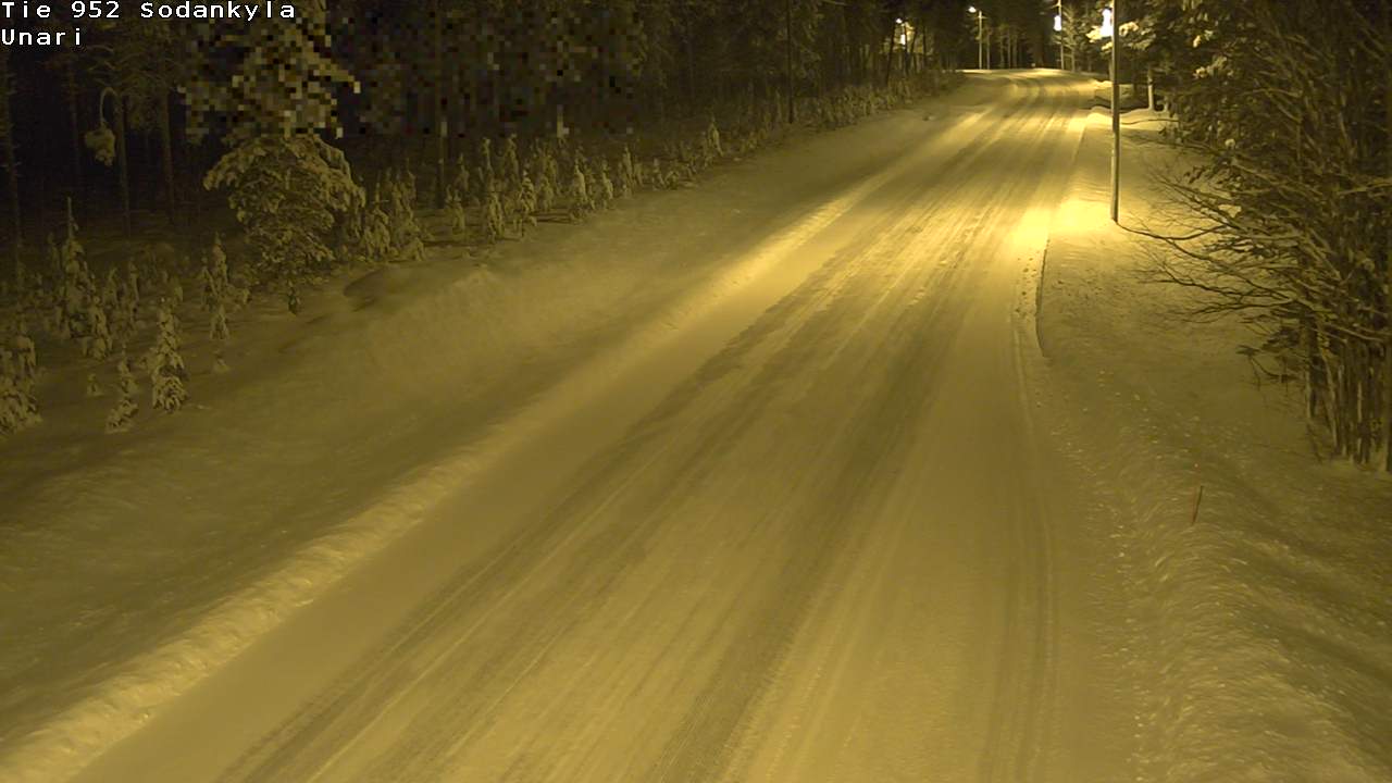 Kelikamerat Kuva Tie 952 SodankyläI Unari, Sodankylä, Lappi