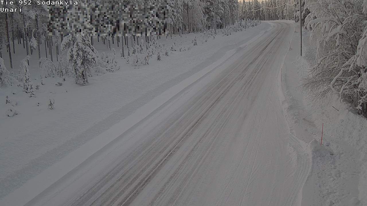 Kelikamerat Kuva Tie 952 SodankyläI Unari, Sodankylä, Lappi