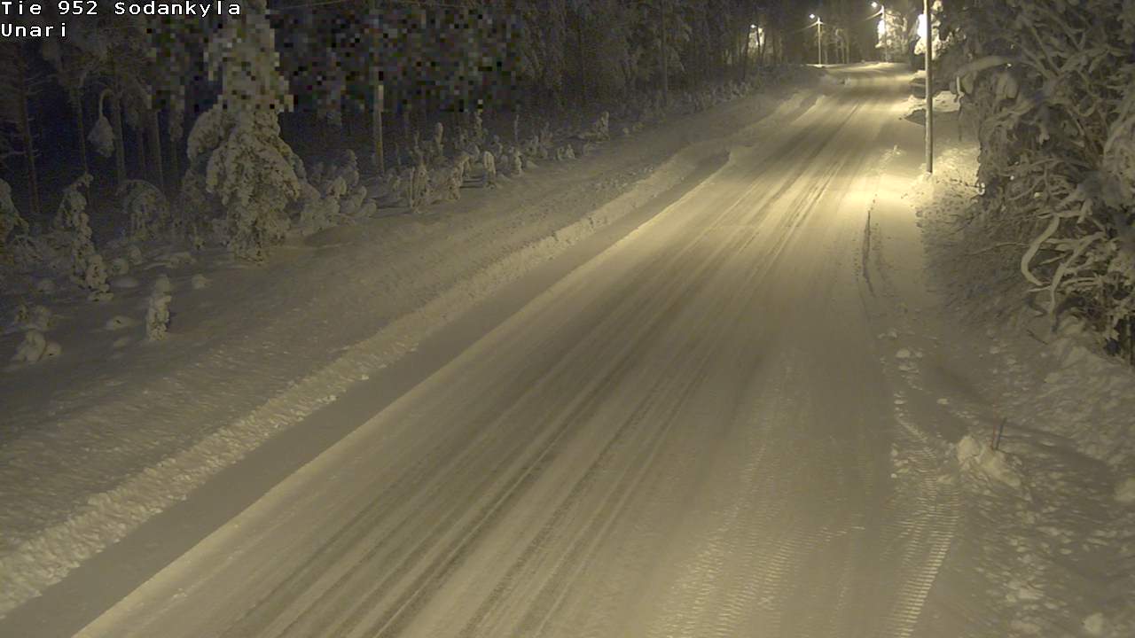 Kelikamerat Kuva Tie 952 SodankyläI Unari, Sodankylä, Lappi