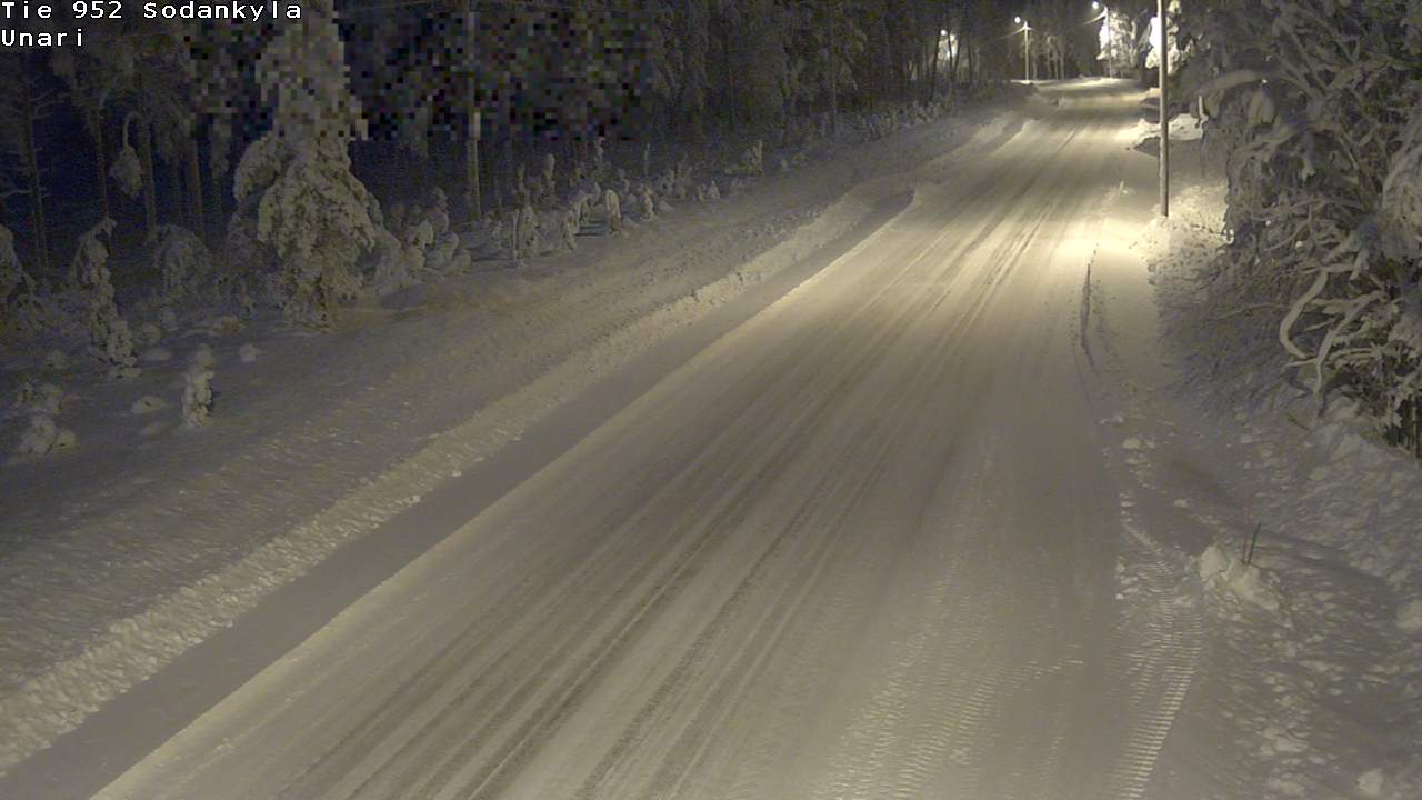 Kelikamerat Kuva Tie 952 SodankyläI Unari, Sodankylä, Lappi