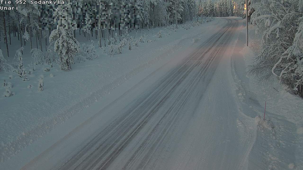 Kelikamerat Kuva Tie 952 SodankyläI Unari, Sodankylä, Lappi