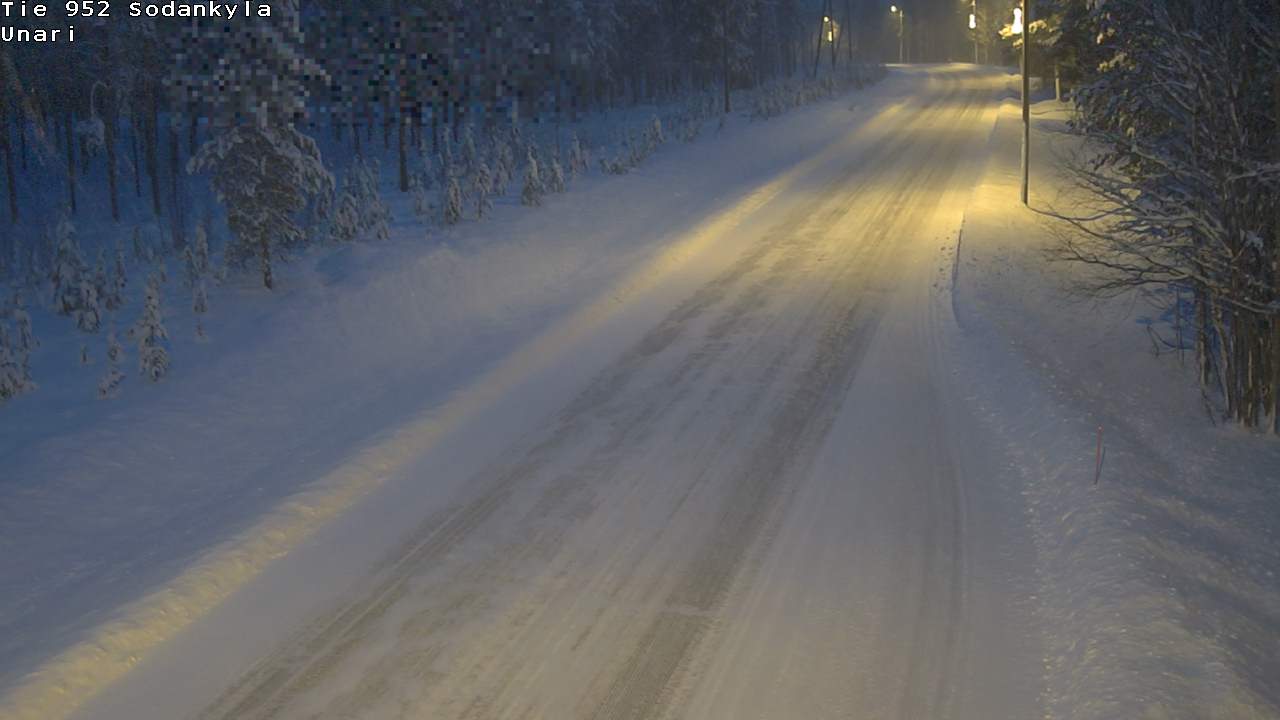 Kelikamerat Kuva Tie 952 SodankyläI Unari, Sodankylä, Lappi