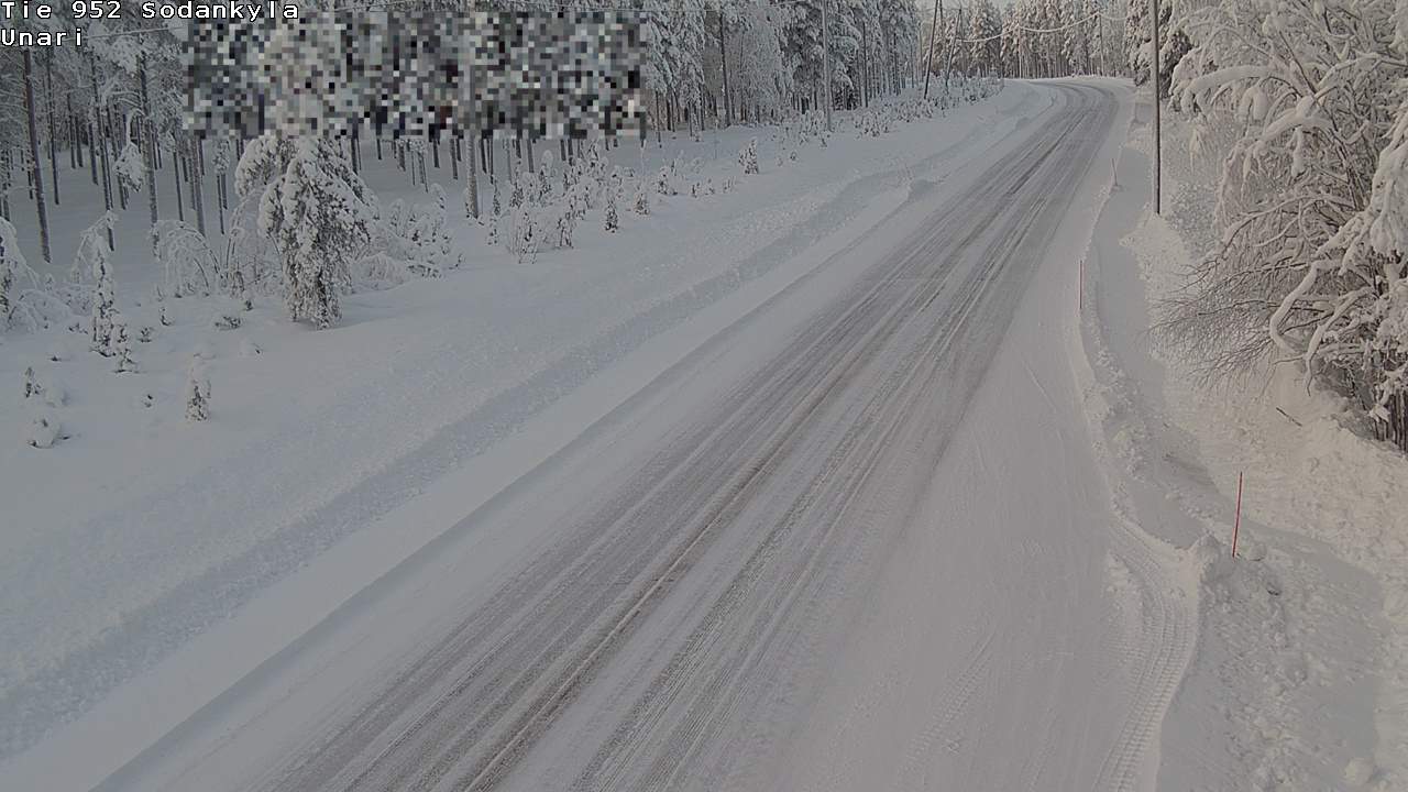 Kelikamerat Kuva Tie 952 SodankyläI Unari, Sodankylä, Lappi