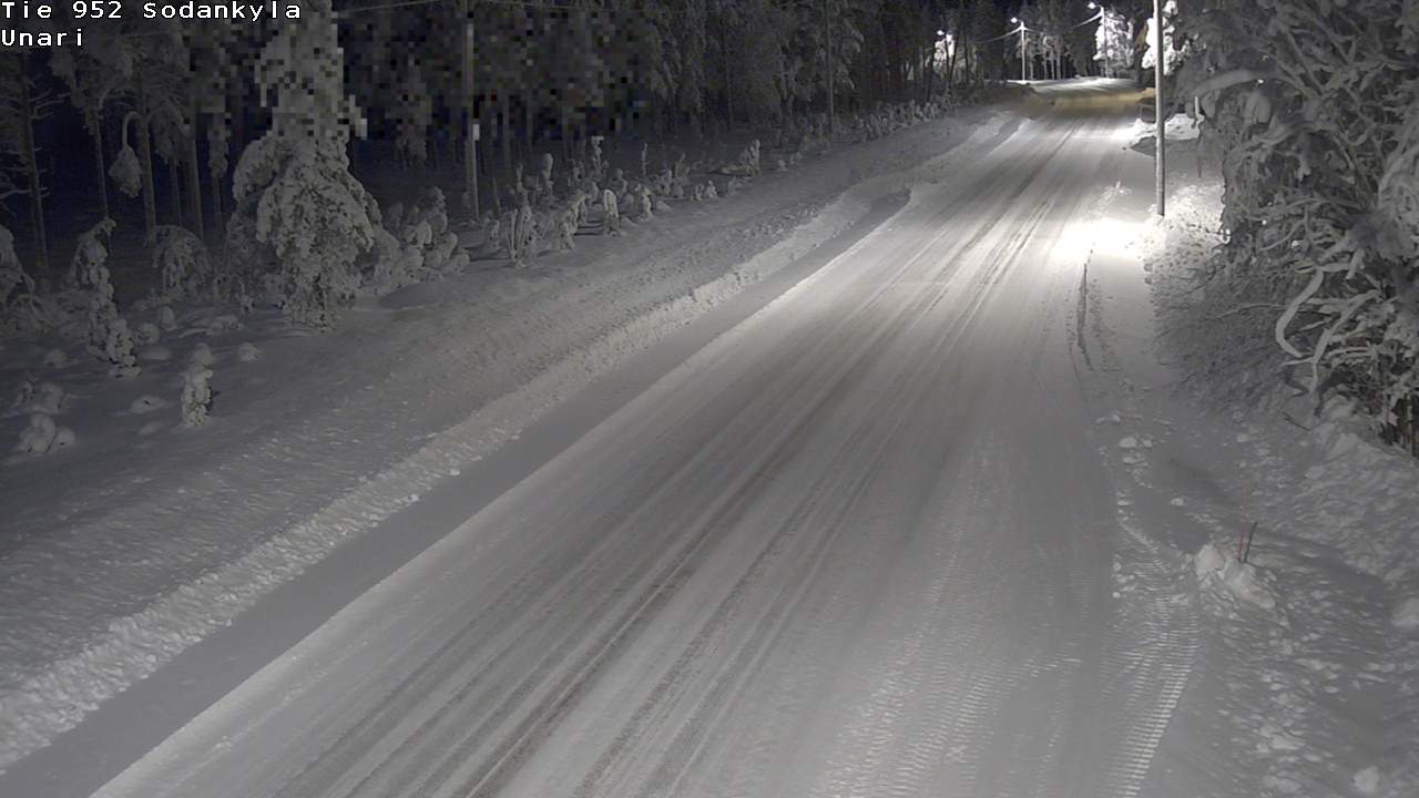 Kelikamerat Kuva Tie 952 SodankyläI Unari, Sodankylä, Lappi