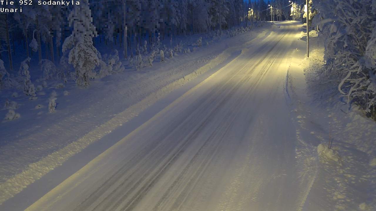 Kelikamerat Kuva Tie 952 SodankyläI Unari, Sodankylä, Lappi