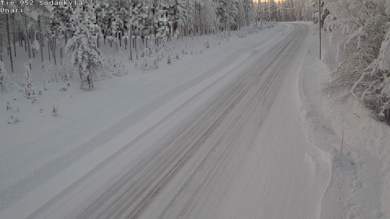 Kelikamerat Kuva Tie 952 SodankyläI Unari, Sodankylä, Lappi