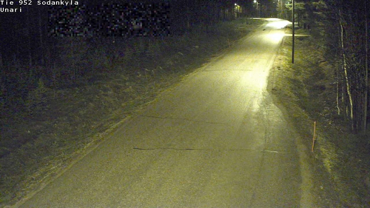 Weather Camera Image Väg 952 Sodankylä, Unari, Sodankylä, Lappi