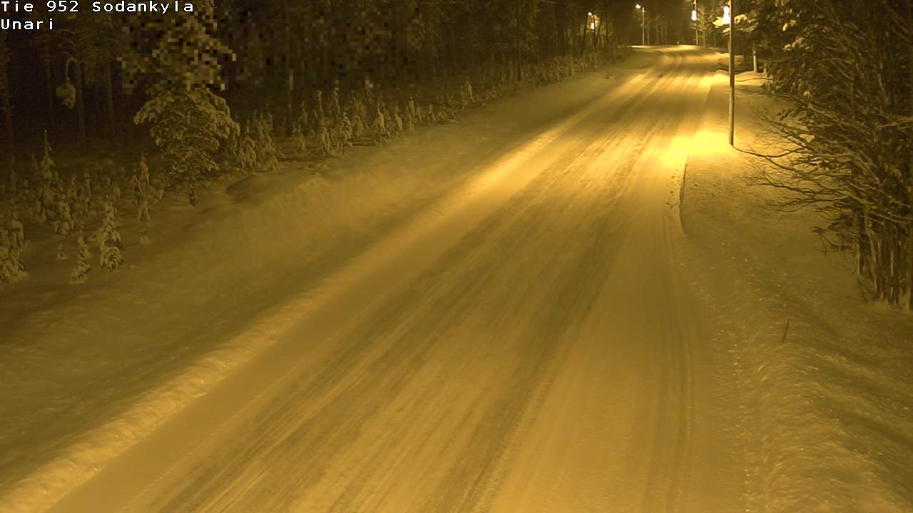 Kelikamerat Kuva Tie 952 SodankyläI Unari, Sodankylä, Lappi