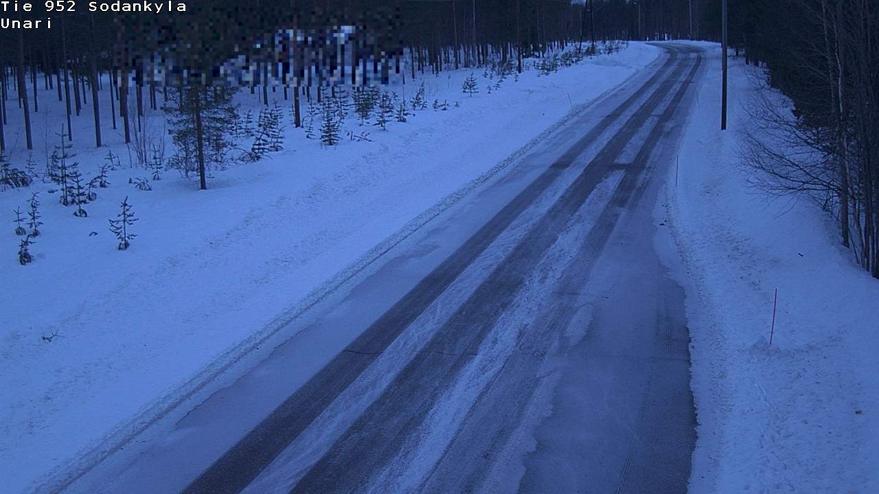 Kelikamerat Kuva Tie 952 SodankyläI Unari, Sodankylä, Lappi