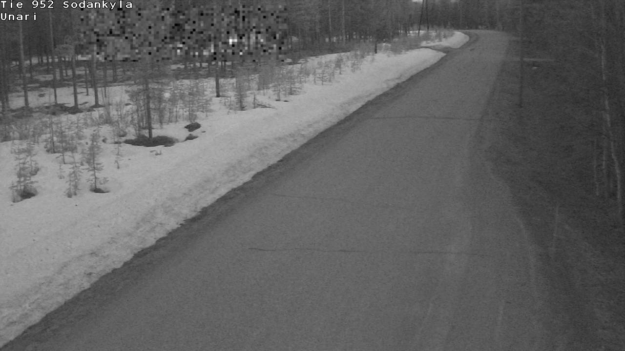 Weather Camera Image Road 952 Sodankylä, Unari, Sodankylä, Lappi