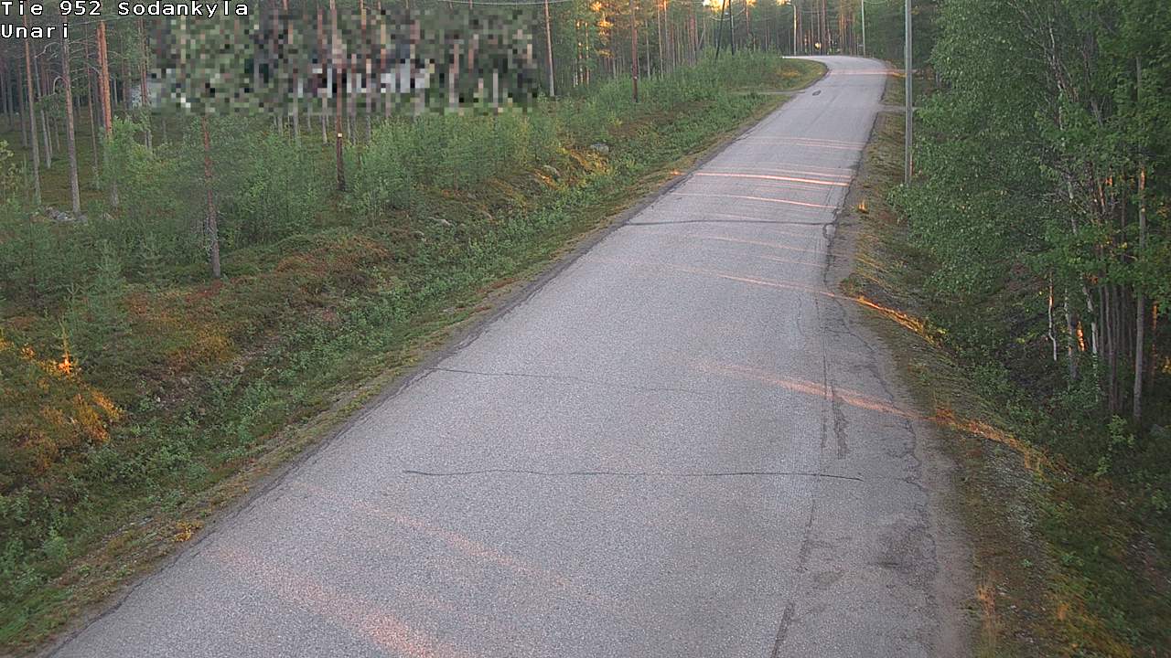 Kelikamerat Kuva Tie 952 SodankyläI Unari, Sodankylä, Lappi