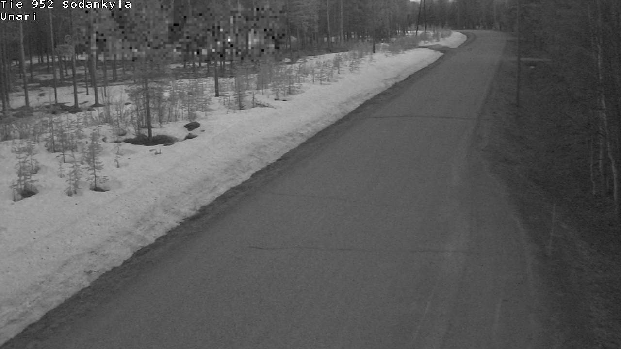 Weather Camera Image Road 952 Sodankylä, Unari, Sodankylä, Lappi