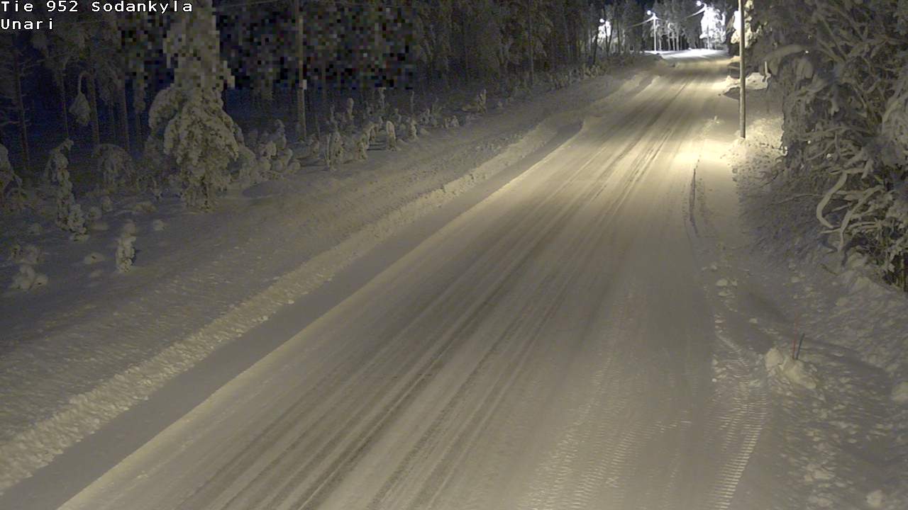 Kelikamerat Kuva Tie 952 SodankyläI Unari, Sodankylä, Lappi