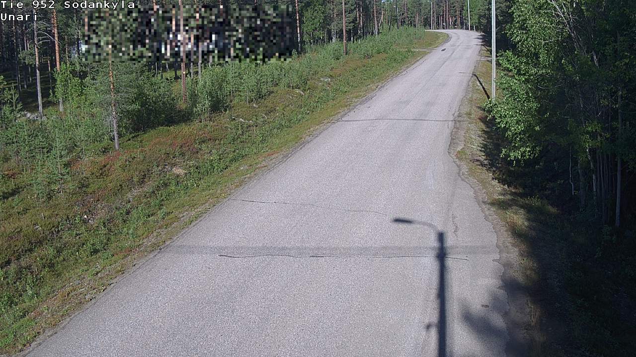 Weather Camera Image Road 952 Sodankylä, Unari, Sodankylä, Lappi