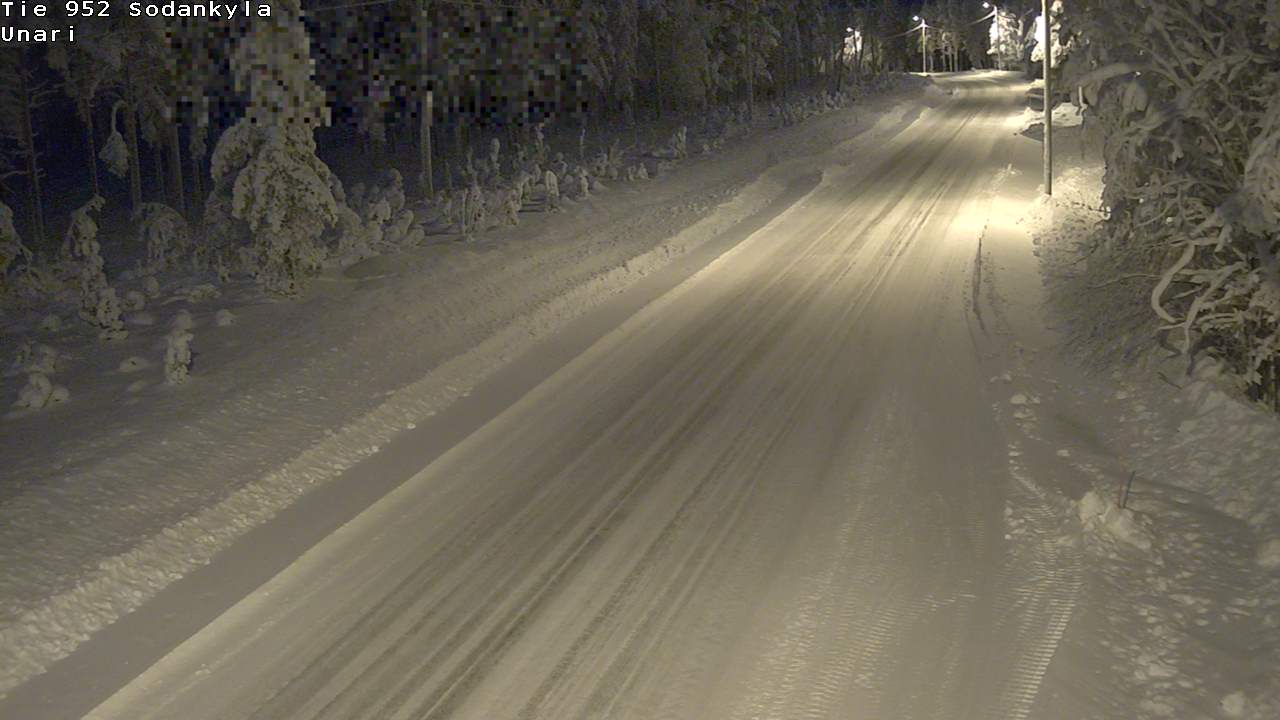 Kelikamerat Kuva Tie 952 SodankyläI Unari, Sodankylä, Lappi