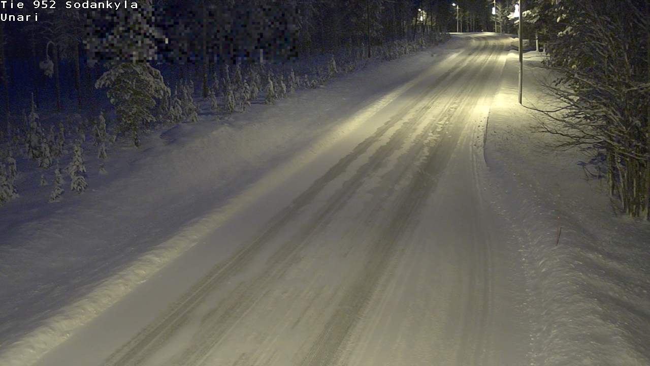 Kelikamerat Kuva Tie 952 SodankyläI Unari, Sodankylä, Lappi