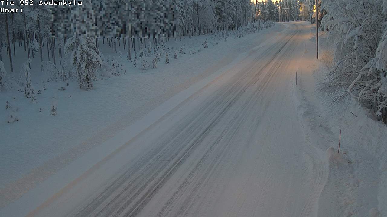 Kelikamerat Kuva Tie 952 SodankyläI Unari, Sodankylä, Lappi