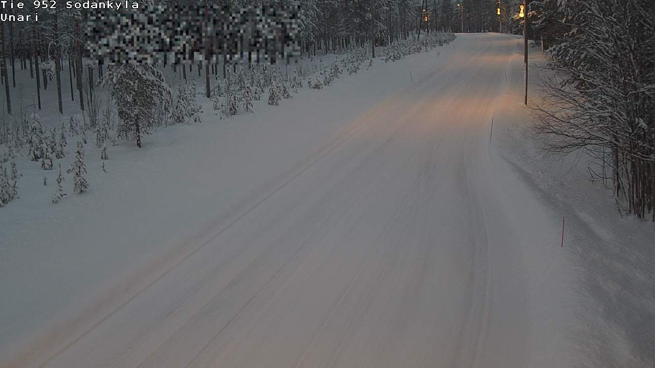 Kelikamerat Kuva Tie 952 SodankyläI Unari, Sodankylä, Lappi