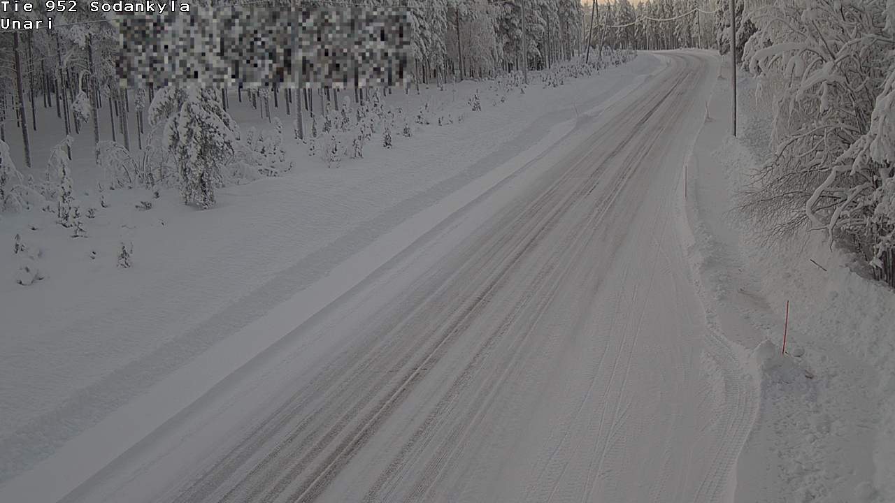 Kelikamerat Kuva Tie 952 SodankyläI Unari, Sodankylä, Lappi