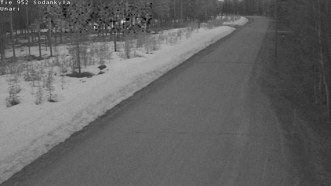 Weather Camera Image Road 952 Sodankylä, Unari, Sodankylä, Lappi