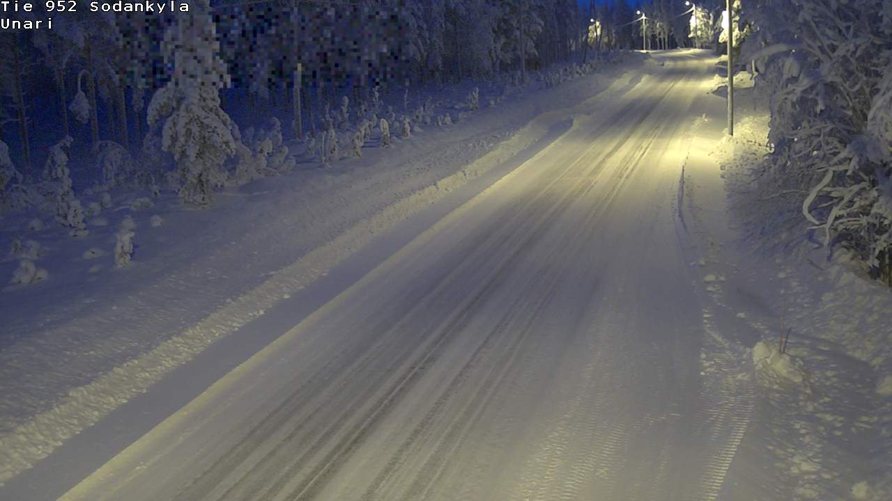Kelikamerat Kuva Tie 952 SodankyläI Unari, Sodankylä, Lappi