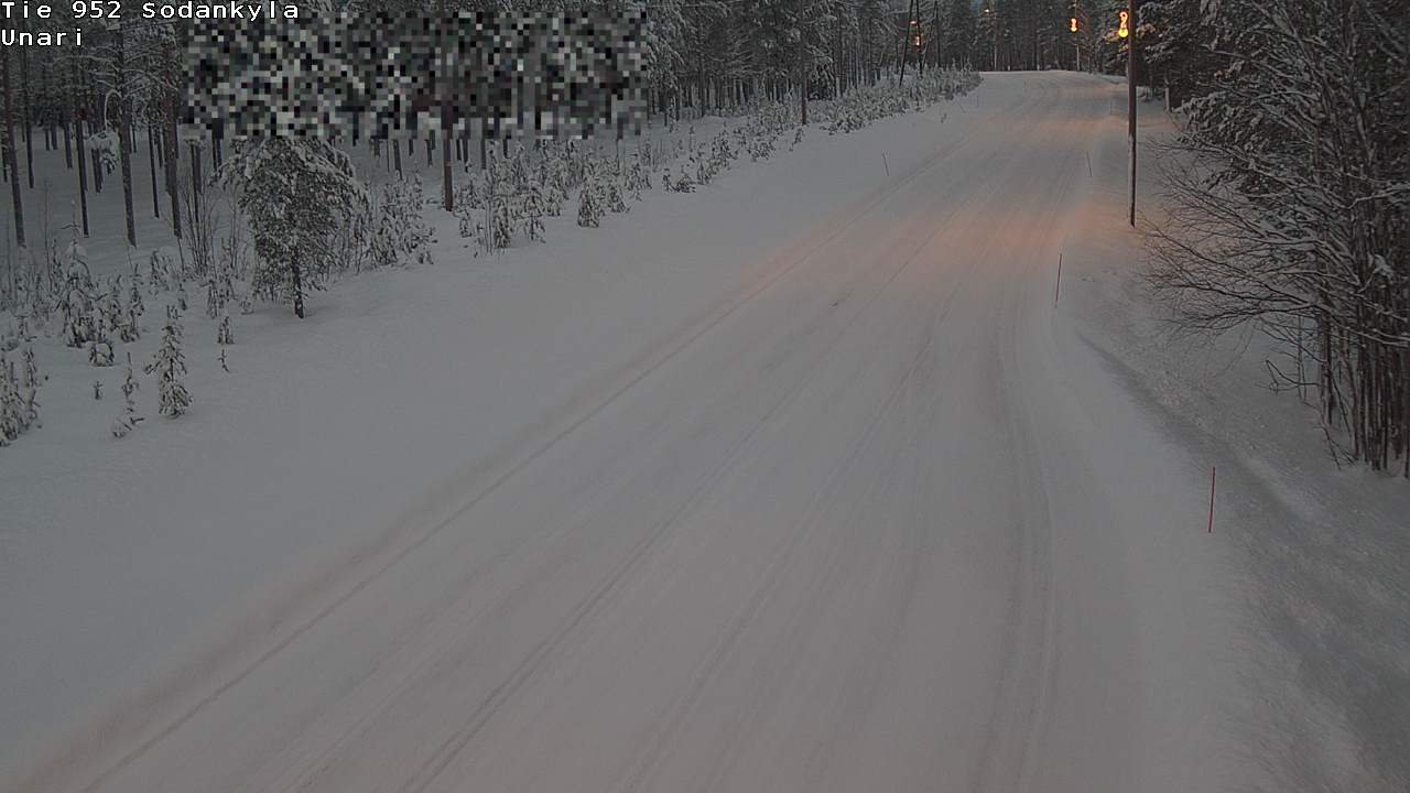 Kelikamerat Kuva Tie 952 SodankyläI Unari, Sodankylä, Lappi