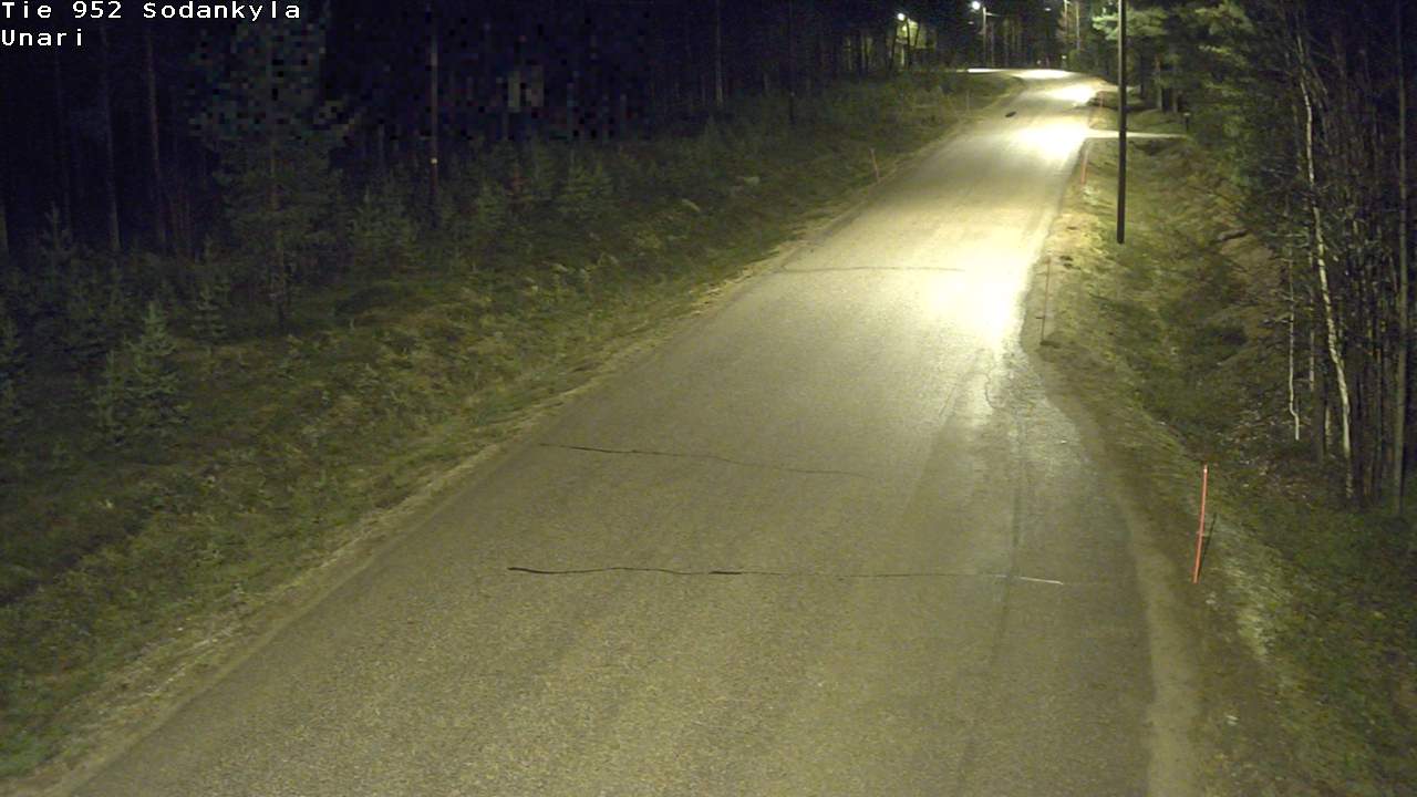 Kelikamerat Kuva Tie 952 SodankyläI Unari, Sodankylä, Lappi