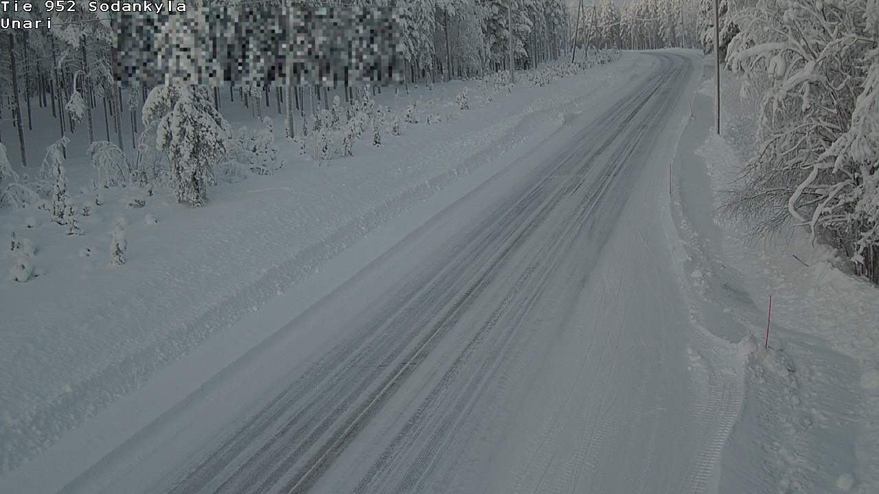 Kelikamerat Kuva Tie 952 SodankyläI Unari, Sodankylä, Lappi