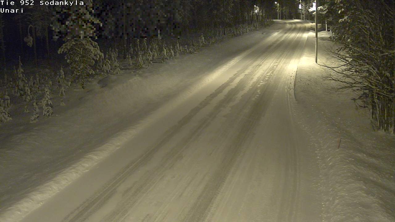 Kelikamerat Kuva Tie 952 SodankyläI Unari, Sodankylä, Lappi