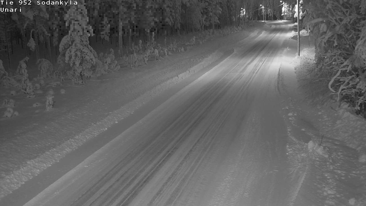 Kelikamerat Kuva Tie 952 SodankyläI Unari, Sodankylä, Lappi