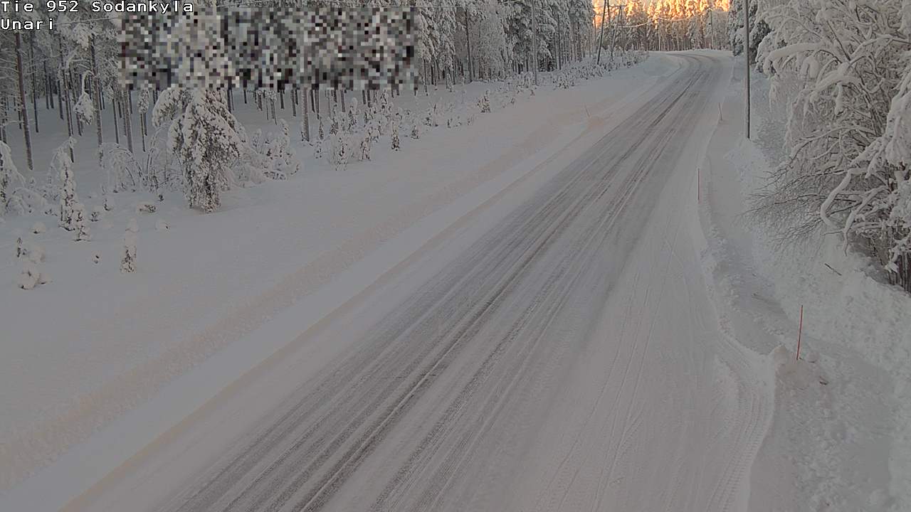 Kelikamerat Kuva Tie 952 SodankyläI Unari, Sodankylä, Lappi