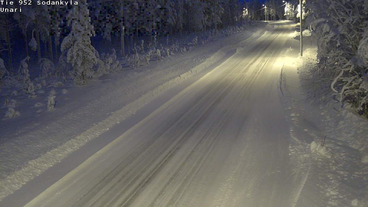 Kelikamerat Kuva Tie 952 SodankyläI Unari, Sodankylä, Lappi