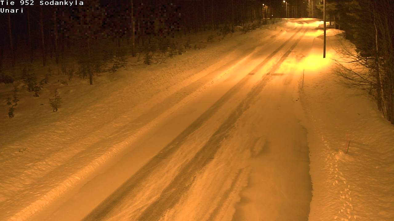Kelikamerat Kuva Tie 952 SodankyläI Unari, Sodankylä, Lappi