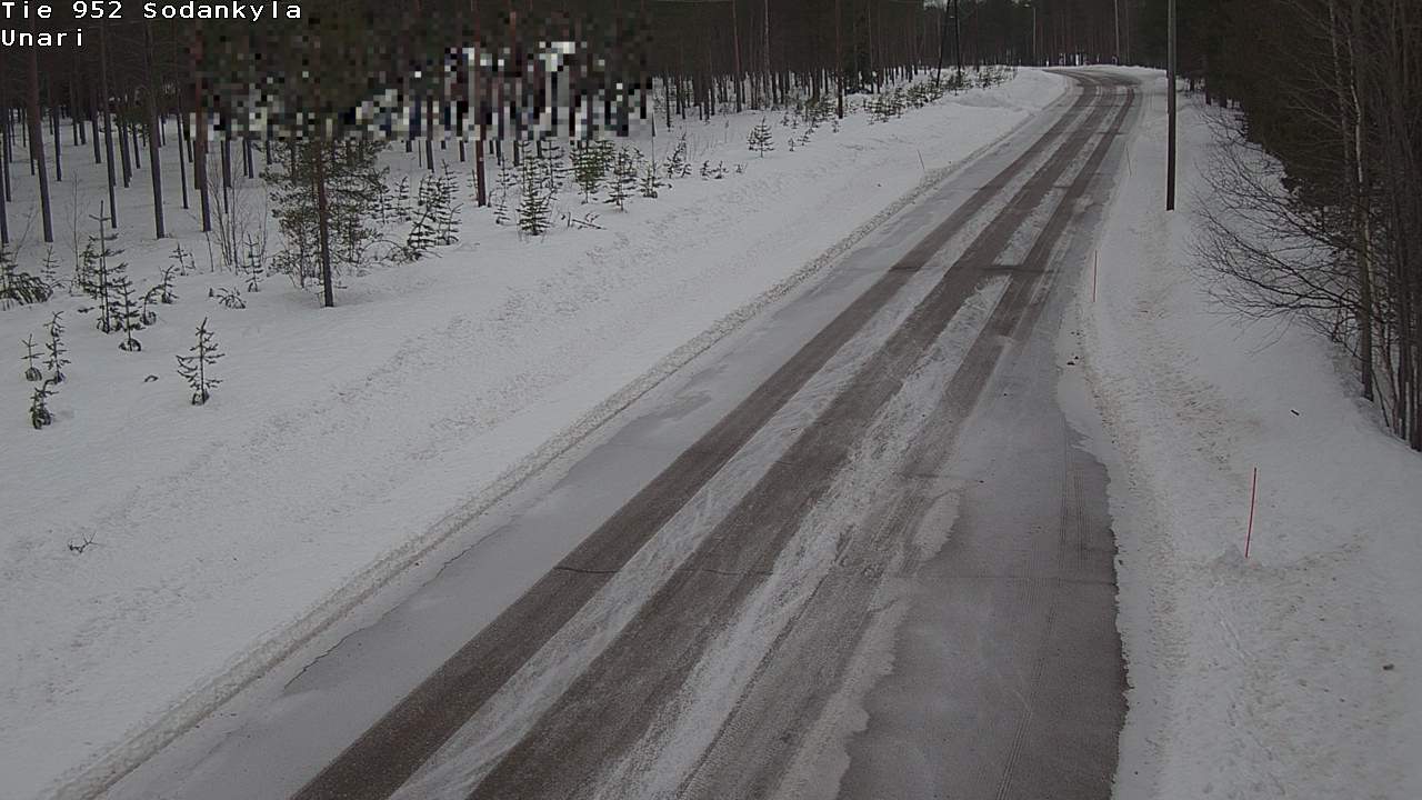 Kelikamerat Kuva Tie 952 SodankyläI Unari, Sodankylä, Lappi
