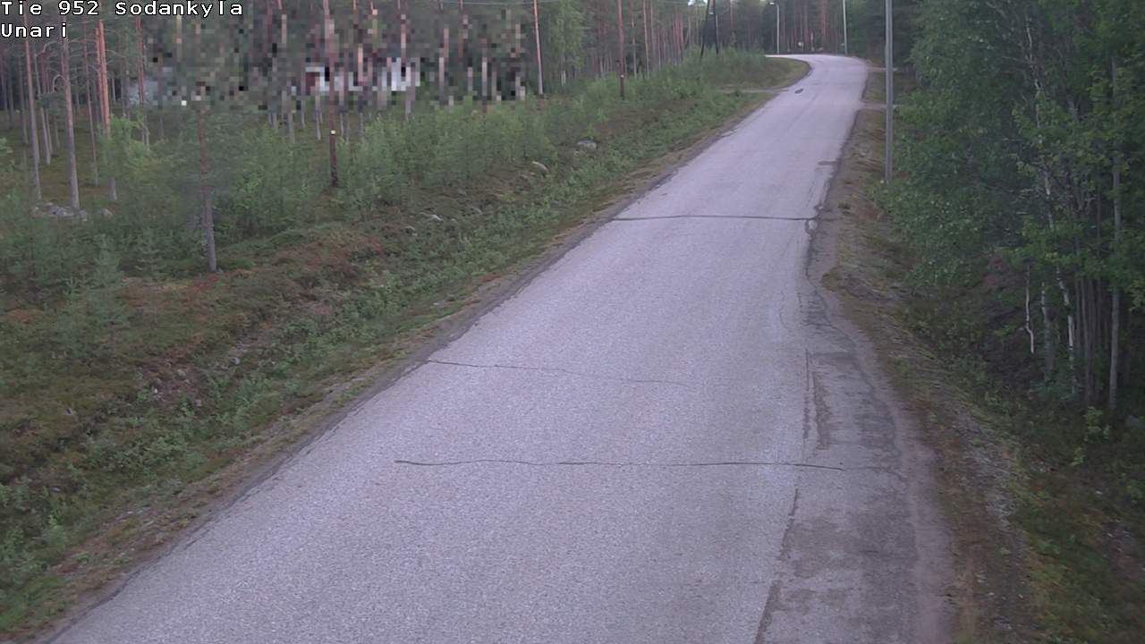 Kelikamerat Kuva Tie 952 SodankyläI Unari, Sodankylä, Lappi