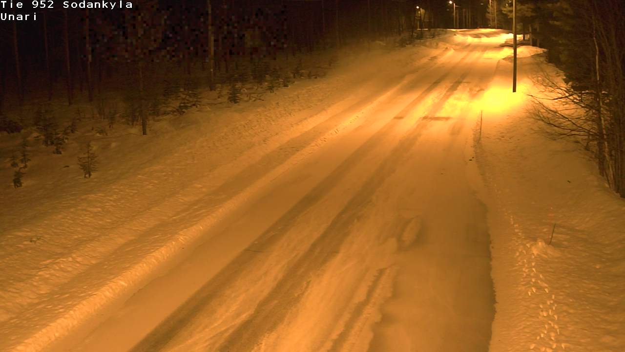 Kelikamerat Kuva Tie 952 SodankyläI Unari, Sodankylä, Lappi
