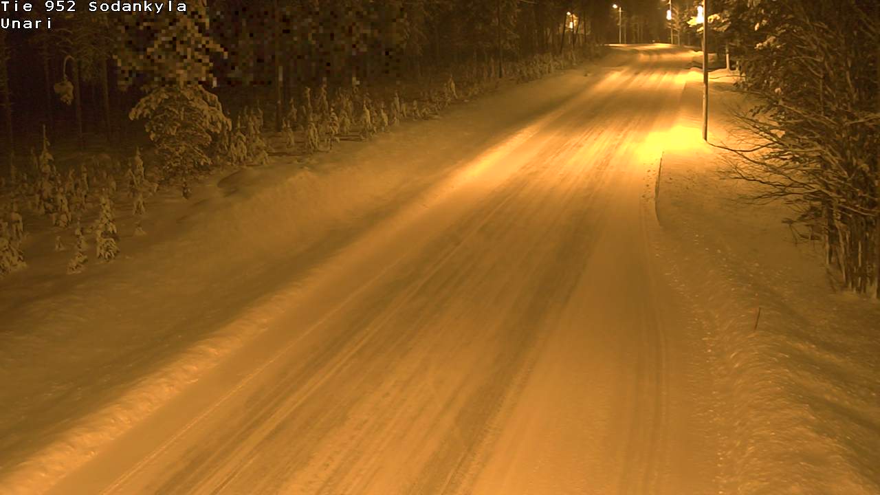 Kelikamerat Kuva Tie 952 SodankyläI Unari, Sodankylä, Lappi
