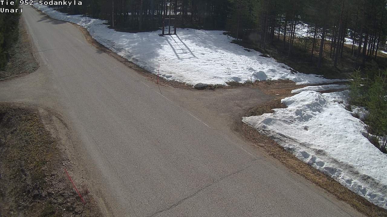 Kelikamerat Kuva Tie 952 SodankyläI Unari, Sodankylä, Lappi