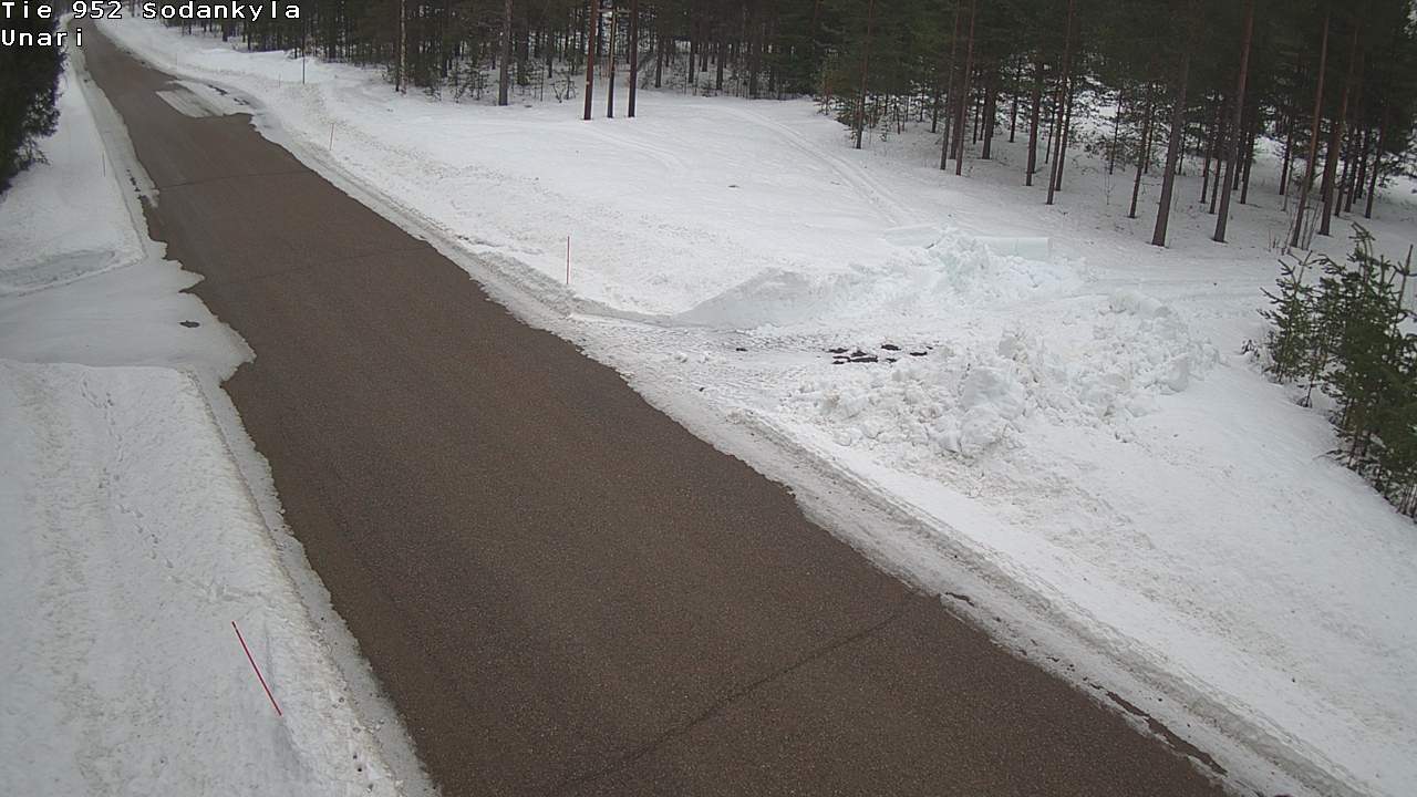Kelikamerat Kuva Tie 952 SodankyläI Unari, Sodankylä, Lappi