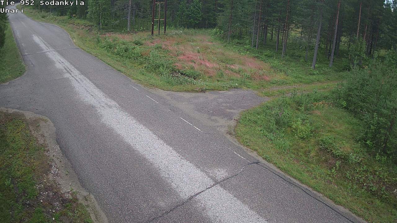 Kelikamerat Kuva Tie 952 SodankyläI Unari, Sodankylä, Lappi